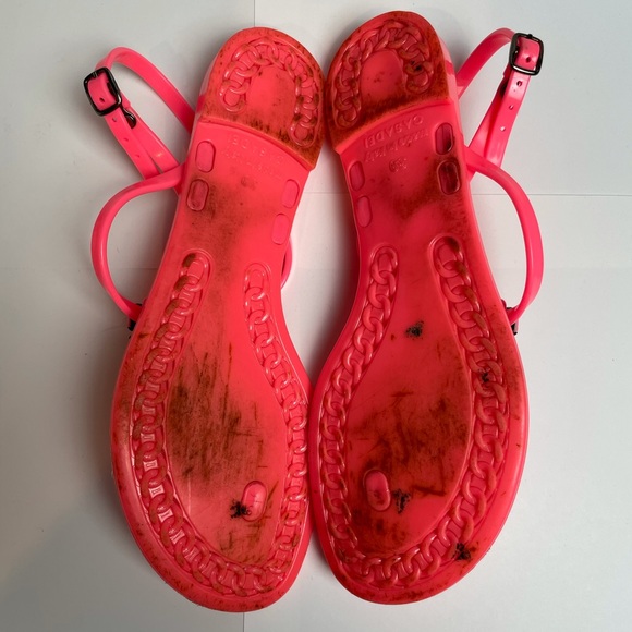 Casadei Jeweled Jelly Sandal w/ Swarovski Crystals - Picture 6 of 7